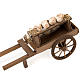 Neapolitan set accessory handcart wood with cheeses terracotta s3