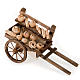 Neapolitan set accessory handcart wood with bread terracotta s1