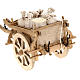 Nativity scene accessory, wooden cart, 12x15 cm s4