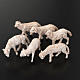 Nativity scene figurines, sheep 14 cm, 6 pieces s2