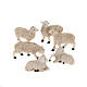 Sheep for a 10 cm Nativity Scene, 6 pieces s1