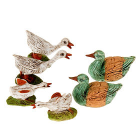 Krippentiere: Enten für Krippe 6 Stücke Krippentiere: Enten für Krippe 6 Stücke