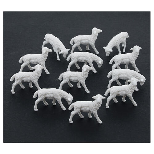 Sheep cm 8-10, 12 pcs set nativity figurines 2