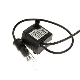 Bombas de Água e Motores para Presépio: Bomba água presépio 5W com luz