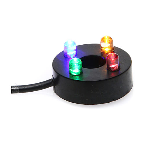 Nativity accessory, water pump with colored leds HK-300 2