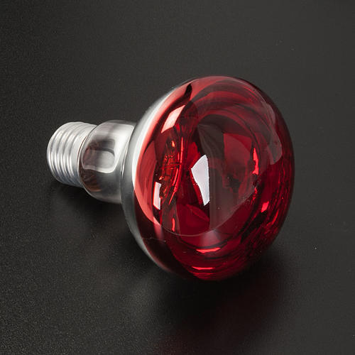 Lampada presepe E27 rossa 220v 60w 2