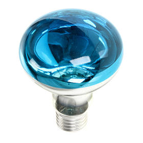 Lampe für Krippe E27 blau 220v 60w