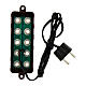 Regleta 5 enchufes para luces 3,5 - 4,5 V. s2