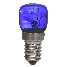 Ampoule E14 bleue 15w 220v