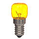 Yellow filament bulb, E14, 15W, 220V s1