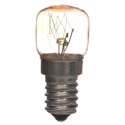 Lightbulb, white, E14, 15W, 220V 1