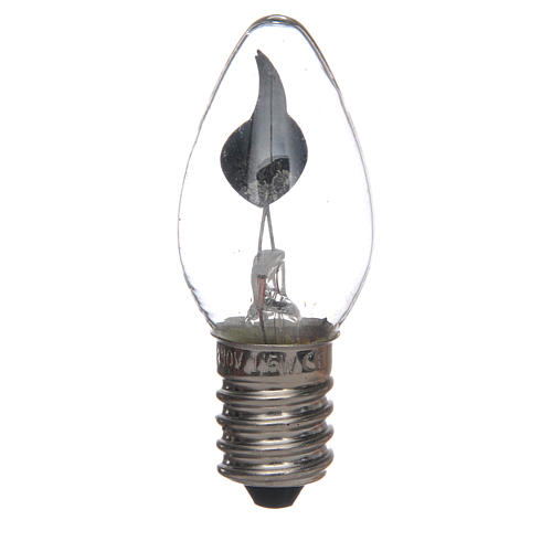 LED fire effect light 5cm, E14, 1,5W, 220V 1