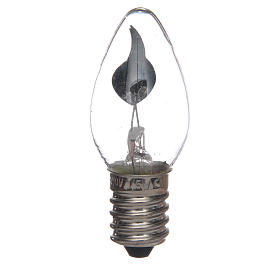 LED fire effect light 5cm, E14, 1,5W, 220V