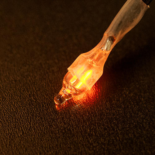 Luce effetto fuoco al neon mod. pisello mignon 2