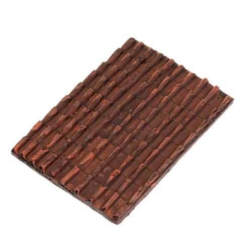 Nativity accessory, roof with red tiles for do-it-yourself nativ 1