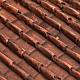 Nativity accessory, roof with red tiles for do-it-yourself nativ s2