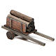 Nativity scene accessory, cart with logs s2