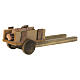 Nativity scene accessory, cart with logs s3