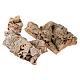 Nativity accessory, pieces of cork 300gr s1