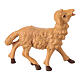 Pecore presepe plastica marrone 10 pz. 10 cm s9