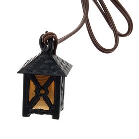 Luzes e Lamparinas para o Presépio: Lampião presépio com luz amarela baixa tensão Luzes e Lamparinas para o Presépio: Lampião presépio com luz amarela baixa tensão