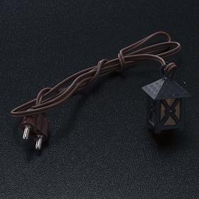 Luzes e Lamparinas para o Presépio: Lampião presépio com luz amarela baixa tensão Luzes e Lamparinas para o Presépio: Lampião presépio com luz amarela baixa tensão