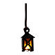 Lantern for nativities with yellow light, low voltage s1