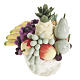 Nativity set accessory, basket with diffent kinds of fruit s2