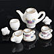 Nativity accessory, coffee and tea set in porcelain s5
