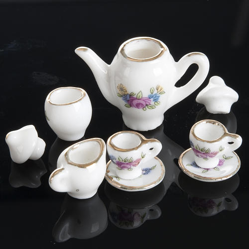 Nativity accessory, coffee and tea set in porcelain 5