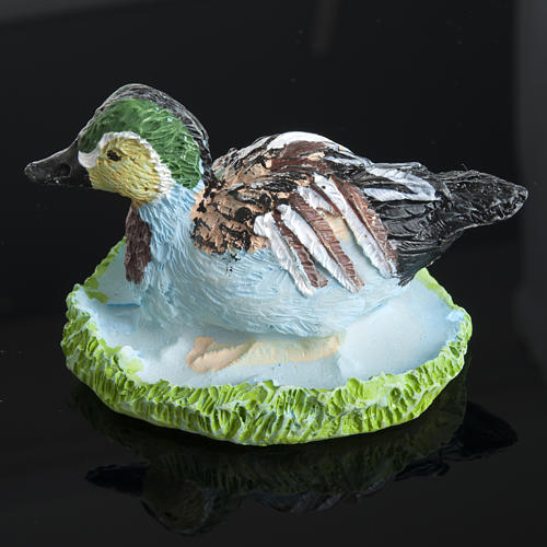 Anatra 14 cm resina 2