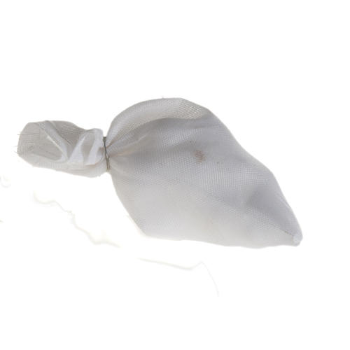 Nativity accessory, flour bag in white canvas 1