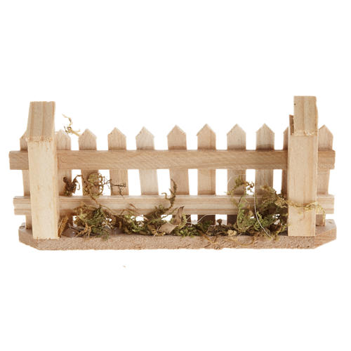 Staccionata in legno presepe 2