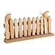 Staccionata in legno presepe s1