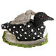 Mini-canard et caneton résine crèche 14 cm s1