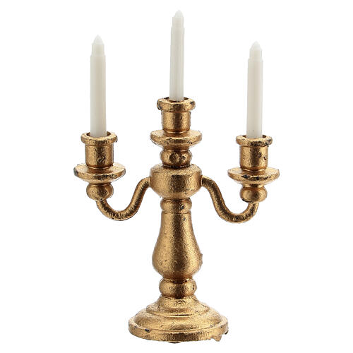 Candelabro para el belén 6 x 3 cm. 1