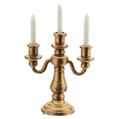 Candelabro para el belén 6 x 3 cm. 3