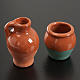 Small anphoras in terracotta 2 pc diam 2,5 cm s2