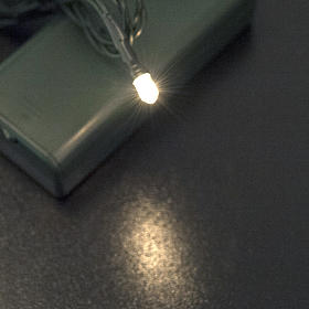 Luz miniatura 1 lâmpada clara 3V
