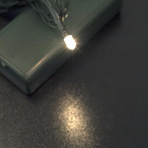 Luz miniatura 1 lâmpada clara 3V 2