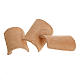 Nativity accessory, cardboard roof tiles, large 6x8.5cm, set of s1