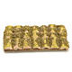 Nativity accessory, roof with tiles and moss 13x7cm s1