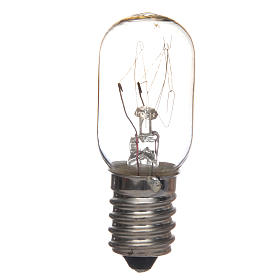 White light bulb for nativities 10W E14