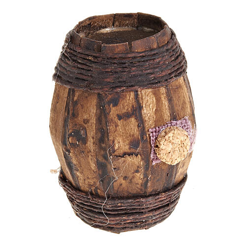 wooden barrel 6 cm 1