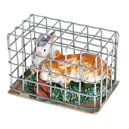 Bunnies in a cage 3cm 2