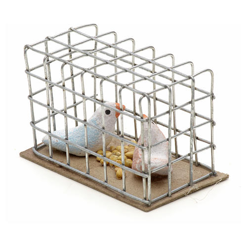 pigeon in a cage 3cm 4