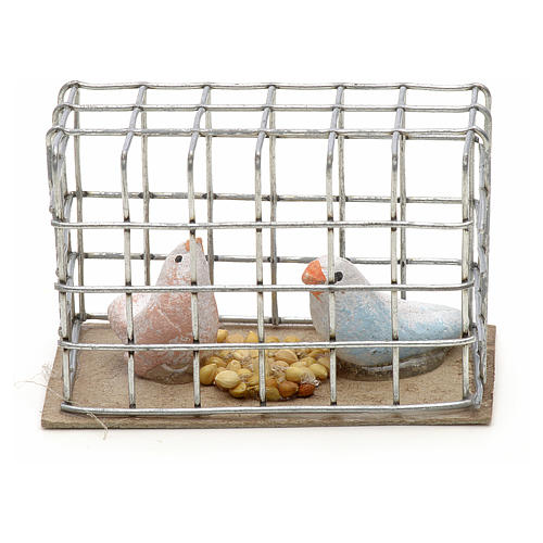 pigeon in a cage 3cm 1