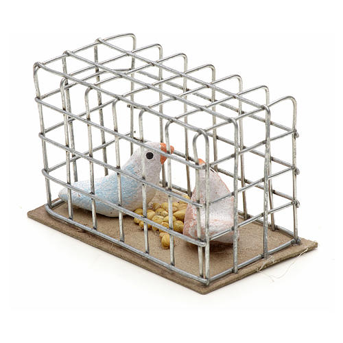 pigeon in a cage 3cm 2
