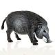 Wildschwein für Krippe 10 cm, aus Harz s2