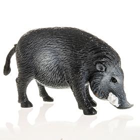 Nativity figurines, boar in resin, 10cm